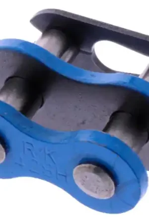 Última Versión Enganche de cadena RK 428HSB Azul (De clip)